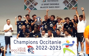 Les U18M de l'AOG remportent les finalités Occitanie