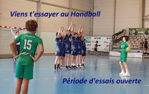 Tu veux découvrir le Handball ? Viens faire un essai à l'AOG HB!